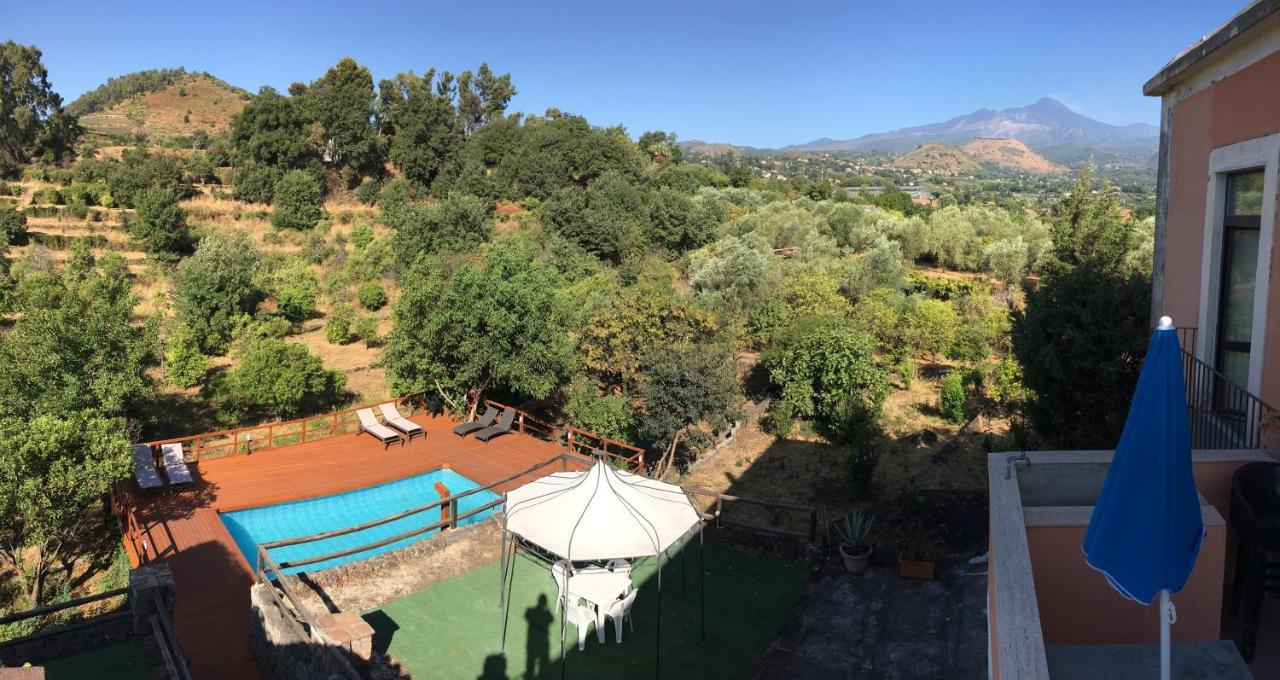 Villa Bonaccorso - Antica E Maestosa Villa Con Piscina Ai Piedi Dell'Etna Viagrande Dış mekan fotoğraf