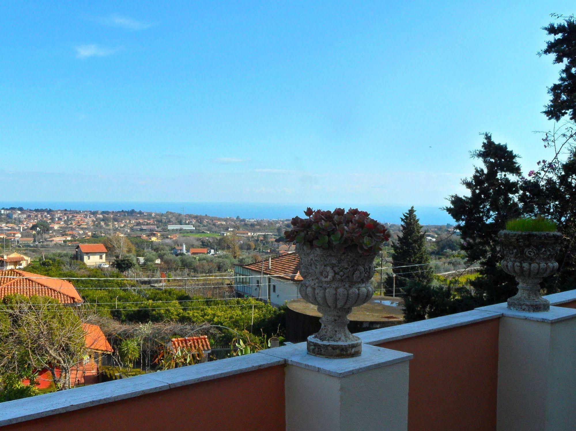 Villa Bonaccorso - Antica E Maestosa Villa Con Piscina Ai Piedi Dell'Etna Viagrande Dış mekan fotoğraf
